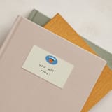 "little cutie sticker" - Mini Note Cards in Aqua by Studio Suku - In-Situ