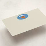 "little cutie sticker" - Mini Note Cards in Aqua by Studio Suku - Detail