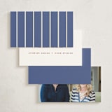 "Sports Pennant" - Mini Note Cards in Americana by Rebecca Dymon - Back of Card Options