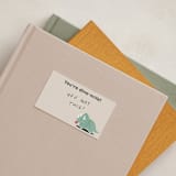 "TriceraTOPS Friend" - Mini Note Cards in Everglade by Kacey Kendrick Wagner - In-Situ