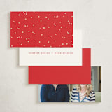 "Santa Outline" - Mini Note Cards in Santa by Angela Garrick - Back of Card Options