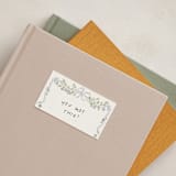 "Drape Ribbon" - Mini Note Cards in Icy Blue by Everett Paper Goods - In-Situ