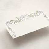 "Drape Ribbon" - Mini Note Cards in Icy Blue by Everett Paper Goods - Detail