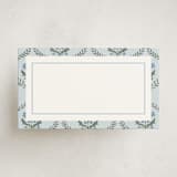 "Festive Trellis" - Mini Note Cards in Wintermint by Teju Reval - Front
