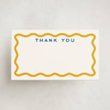 "Thanks a Bunch! (set of 10)" - Mini Note Cards in Marigold by Minted - Front