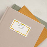 "Thanks a Bunch! (set of 10)" - Mini Note Cards in Marigold by Minted - In-Situ