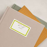 "Thanks a Bunch! (set of 10)" - Mini Note Cards in Chartreuse by Minted - In-Situ