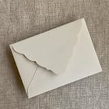 "Mist A7 Venetian Flap Envelope | Pack of 25" - Envelopes in beige by Ivory Invitations