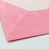 "A7 Pink Velvet Envelopes (Set of 10)" - Envelopes in pink by Caroline Russo
