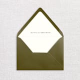 "A7 Forest Green Euro Flap Envelopes, Pack of 25" - Envelopes in green by Studio Lavender