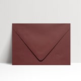 "A7 Merlot Euro Flap Envelopes, Pack of 25" - Envelopes in red by Studio Lavender