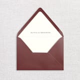"A7 Merlot Euro Flap Envelopes, Pack of 25" - Envelopes in red by Studio Lavender