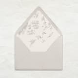"A7 Pre-Lined Envelopes // Greige (Set of 25)" - Envelopes in beige by Clover and Lamb