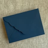 "Imperial blue A7 venetian flap envelope | PACK of 25" - Envelopes in blue by Ivory Invitations