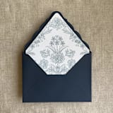 "Imperial blue A7 venetian flap envelope | PACK of 25" - Envelopes in blue by Ivory Invitations