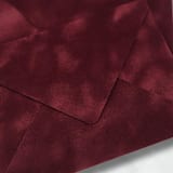 "A7 Burgundy Velvet Envelopes (Set of 10)" - Envelopes in red by Caroline Russo