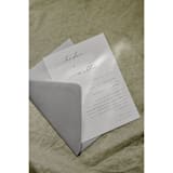 "A7 Grey Euro Flap Envelopes, Pack of 25" - Envelopes in gray by Studio Lavender