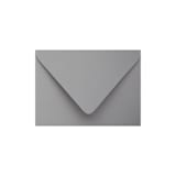 "A7 Grey Euro Flap Envelopes, Pack of 25" - Envelopes in gray by Studio Lavender