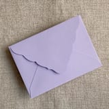 "Lavender A7 venetian flap envelope | PACK of 25" - Envelopes in purple by Ivory Invitations