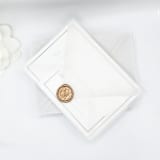 "A7 Translucent Vellum Envelopes" - Envelopes in clear by Caroline Russo
