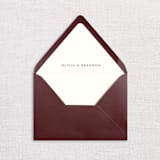 "A7 Claret/Maroon Euro Flap Envelopes, Pack of 25" - Envelopes in red by Studio Lavender