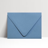 "A7 Dusty Blue Euro Flap Envelopes, Pack of 25" - Envelopes in blue by Studio Lavender