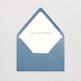 "A7 Dusty Blue Euro Flap Envelopes, Pack of 25" - Envelopes in blue by Studio Lavender