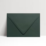 "A7 Racing Green Euro Flap Envelopes, Pack of 25" - Envelopes in green by Studio Lavender