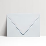 "A7 Light Sky Blue Euro Flap Envelopes, Pack of 25" - Envelopes in blue by Studio Lavender