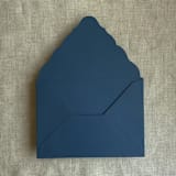 "Cobalt blue A7 venetian flap envelope | PACK of 25" - Envelopes in blue by Ivory Invitations