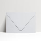 "A7 Pale Grey Euro Flap Envelopes, Pack of 25" - Envelopes in gray by Studio Lavender