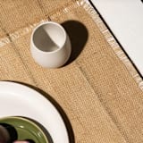 "Jute Placemat - Single Placemat" - Placemats in beige by Powered By People