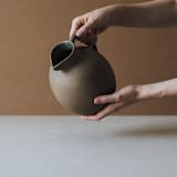 "Handrafted Ball Pitcher" - Decanters and Pitchers in natural by Powered By People