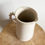 "Braided Pitcher Tall" - Decanters and Pitchers in white by Sidney Field