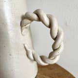 "Braided Pitcher Tall" - Decanters and Pitchers in white by Sidney Field