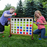 "Yard Games Giant 4 Connect in a Row" - Wedding Games in beige by Kevin Muellerleile
