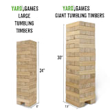 "Yard Games Large Tumbling Timbers with Carrying Case" - Wedding Games in beige by Kevin Muellerleile