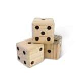 "Yard Games Giant Wooden Yard Dice" - Wedding Games in beige by Kevin Muellerleile