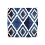"Tisa Indigo Table Napkin ( set of 4 )" - Napkins in blue by Anjali Purohit