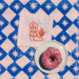 "Pink Cowboy Boot Cocktail Napkins" - Napkins in pink by Julie Peach