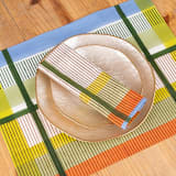 "Modernist Striped Napkins, Set of 4" - Napkins in multicolorassorted-colors by Inner Child
