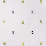 "Nautical embroidered dinner napkin, cream, set of four" - Napkins in multicolor by Joanna Buchanan