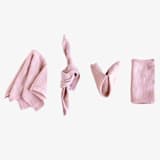 "ORGANIC COTTON NAPKINS // SET OF 4" - Napkins in pink by borrowed BLU