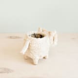 "Westie Planter" - Planters in white by LIKHA