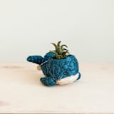 "Baby Whale Planter" - Planters in blue by LIKHA