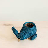 "Baby Whale Planter" - Planters in blue by LIKHA