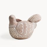 "Handmade Terracotta Pot - Turtle Dove" - Planters in natural by KORISSA