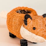 "Baby Fox Planter" - Planters in orange by LIKHA
