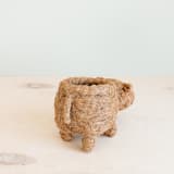 "Hippo Planter" - Planters in brown by LIKHA