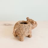 "Baby Hippo Planter" - Planters in brown by LIKHA